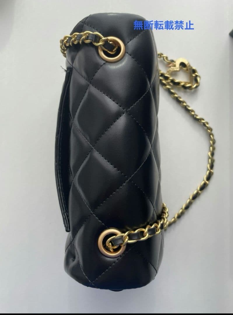 シャネル ノベルティ ハートチェーン ショルダーバッグ