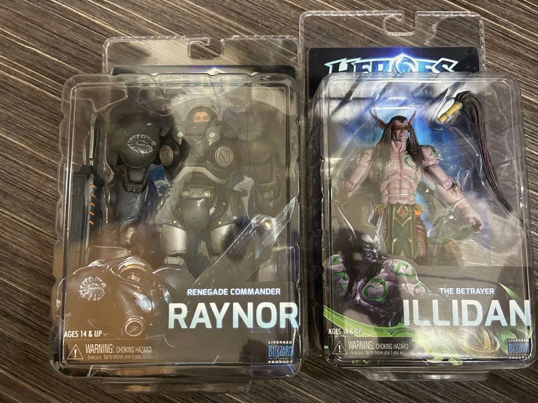 NECA Heroes of the Storm レイナー イリダン 2体セット