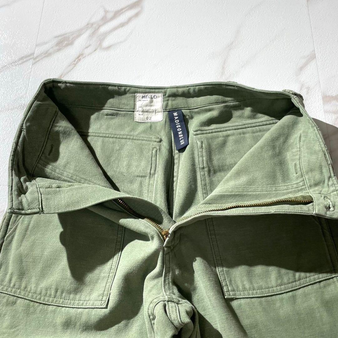 マディソンブルー ファティーグパンツ ベイカーパンツ カーゴパンツ カーキ