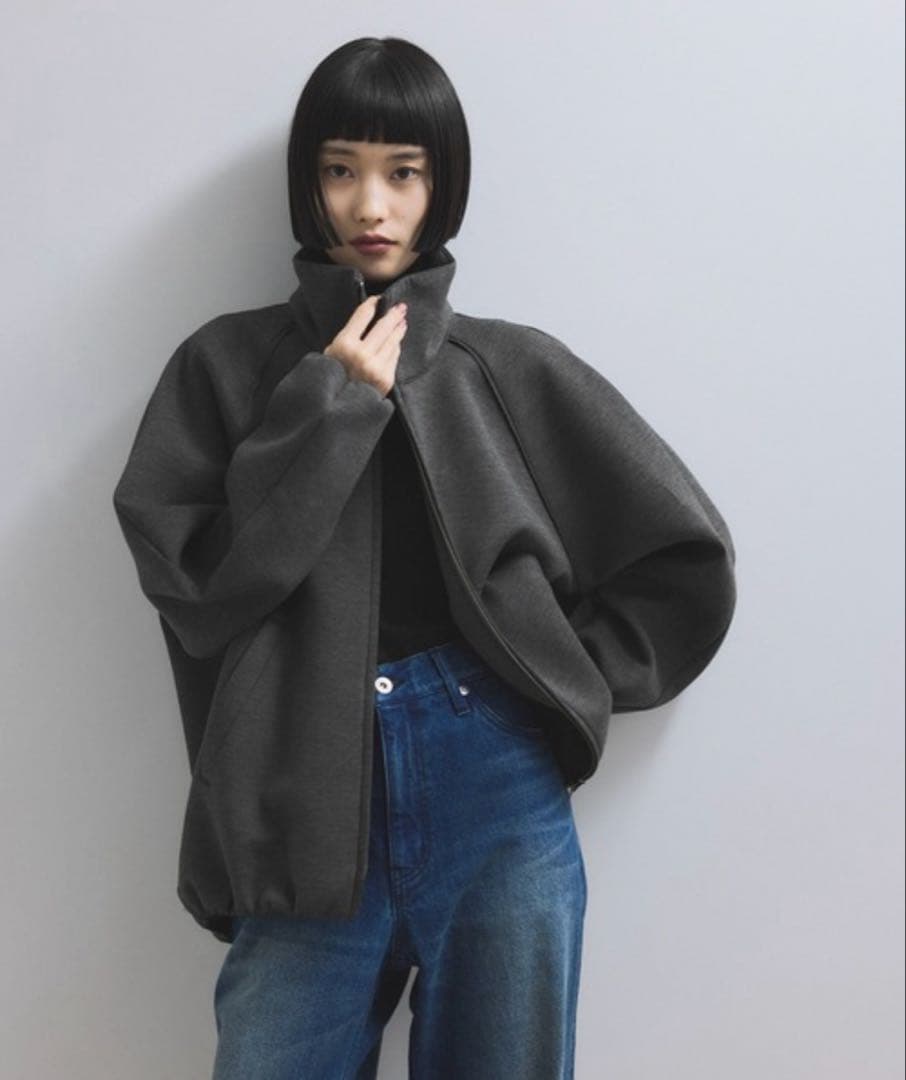 アダムエロペ ダンボールコクーンブルゾン