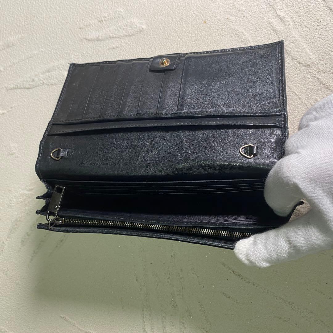グッチ GUCCI グッチシマ 長財布 170426 GGレザー ブラック