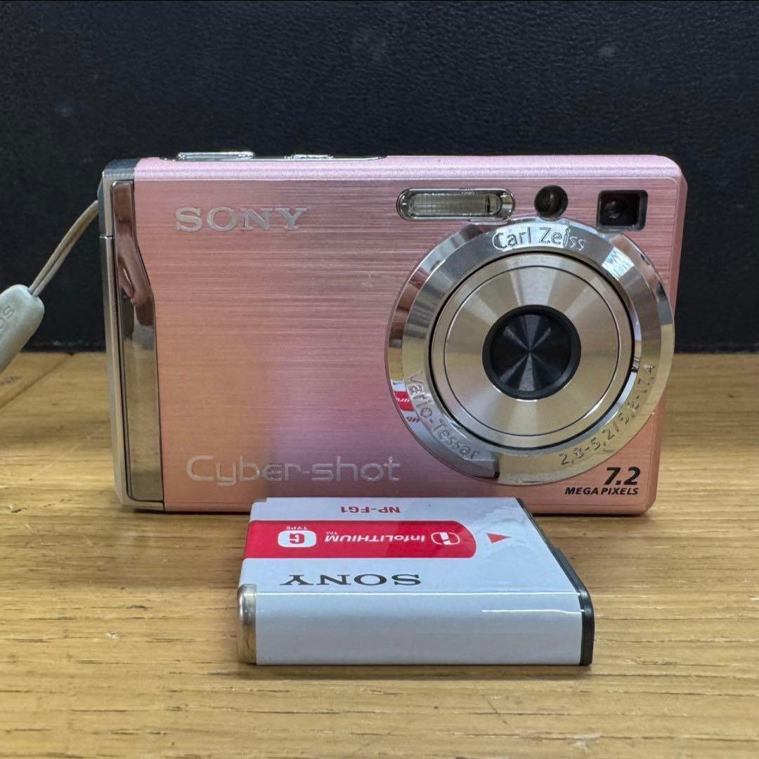 動作品 Sony CyberShot DSC-W80 コンパクトデジタルカメラ