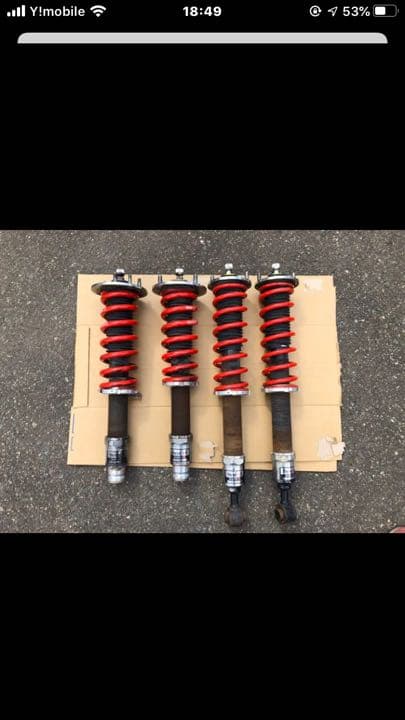 UA5 インスパイア 車高調