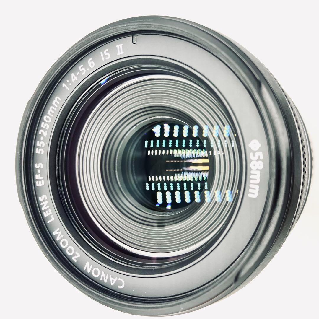 Canon EF-S 55-250mm F4-5.6 IS II 望遠レンズ