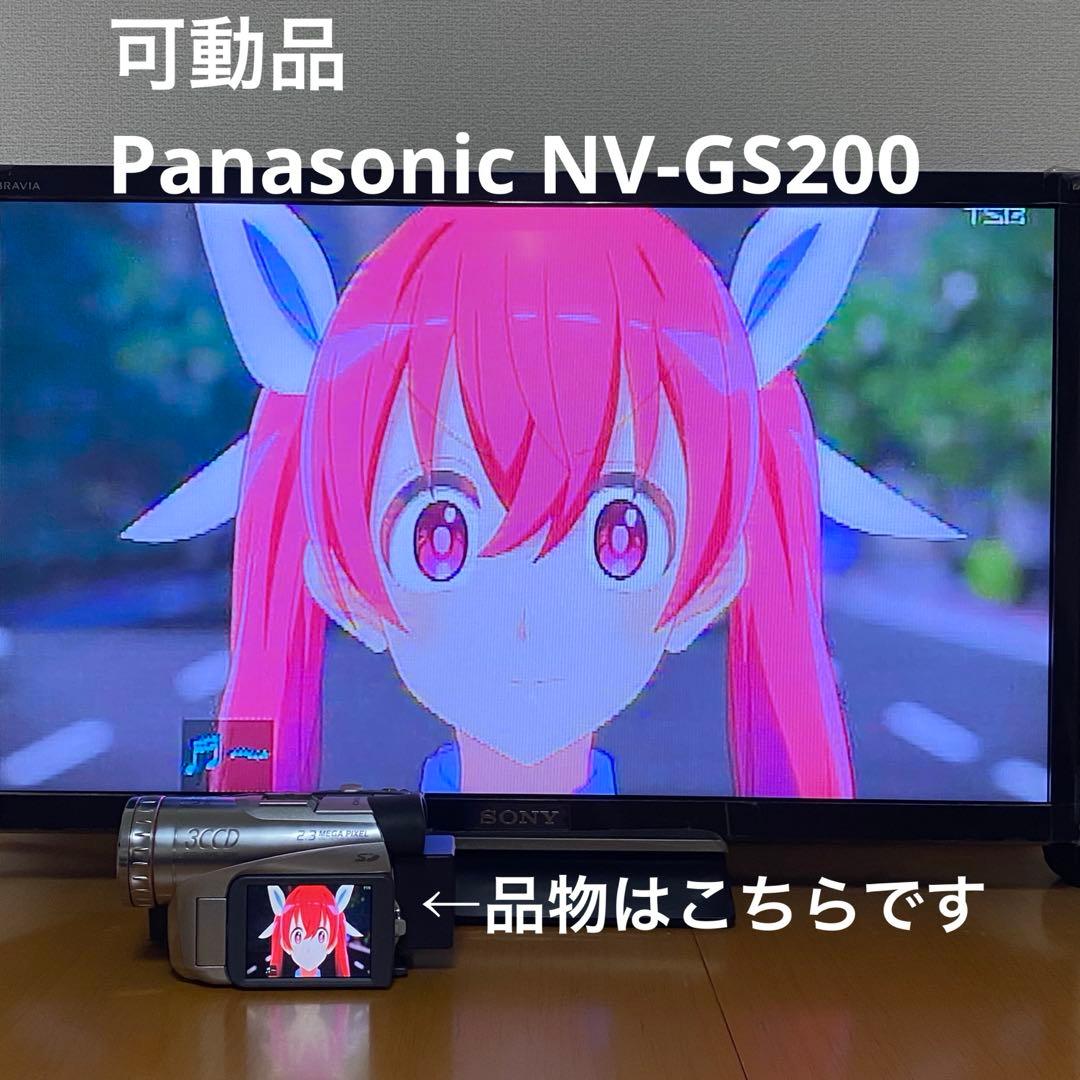 ビデオカメラ Panasonic NV-GS200