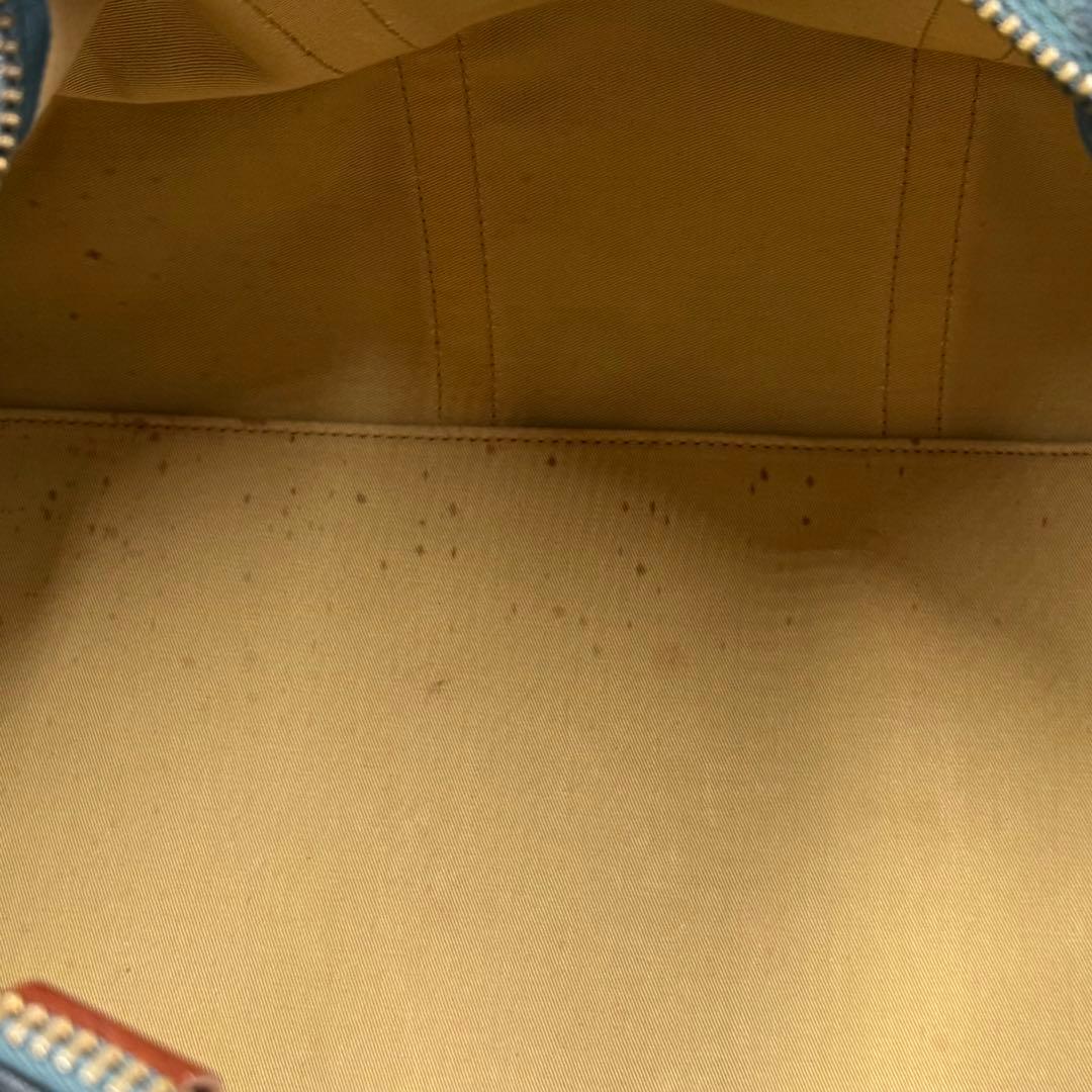 ポロ ラルフローレン PVC レザー ボストンバッグ 2way 大容量