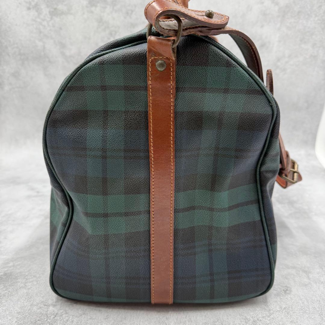 ポロ ラルフローレン PVC レザー ボストンバッグ 2way 大容量