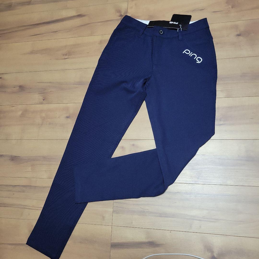 【PING APPAREL】レディース 5ポケットパンツ ＋ボーダートップス