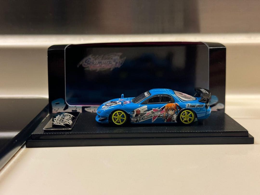 1/64 改 RE雨宮 RX-7 FD3S 痛車RAYS 風 関村