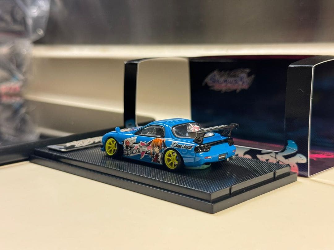 1/64 改 RE雨宮 RX-7 FD3S 痛車RAYS 風 関村