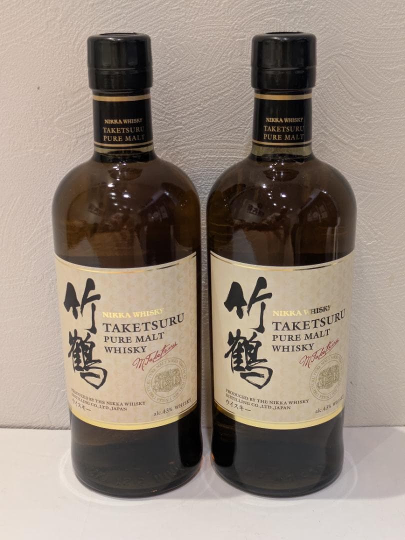 ま*ぁ様 【神奈川県限定発送】2本セット ウイスキー NIKKA 竹鶴 700m