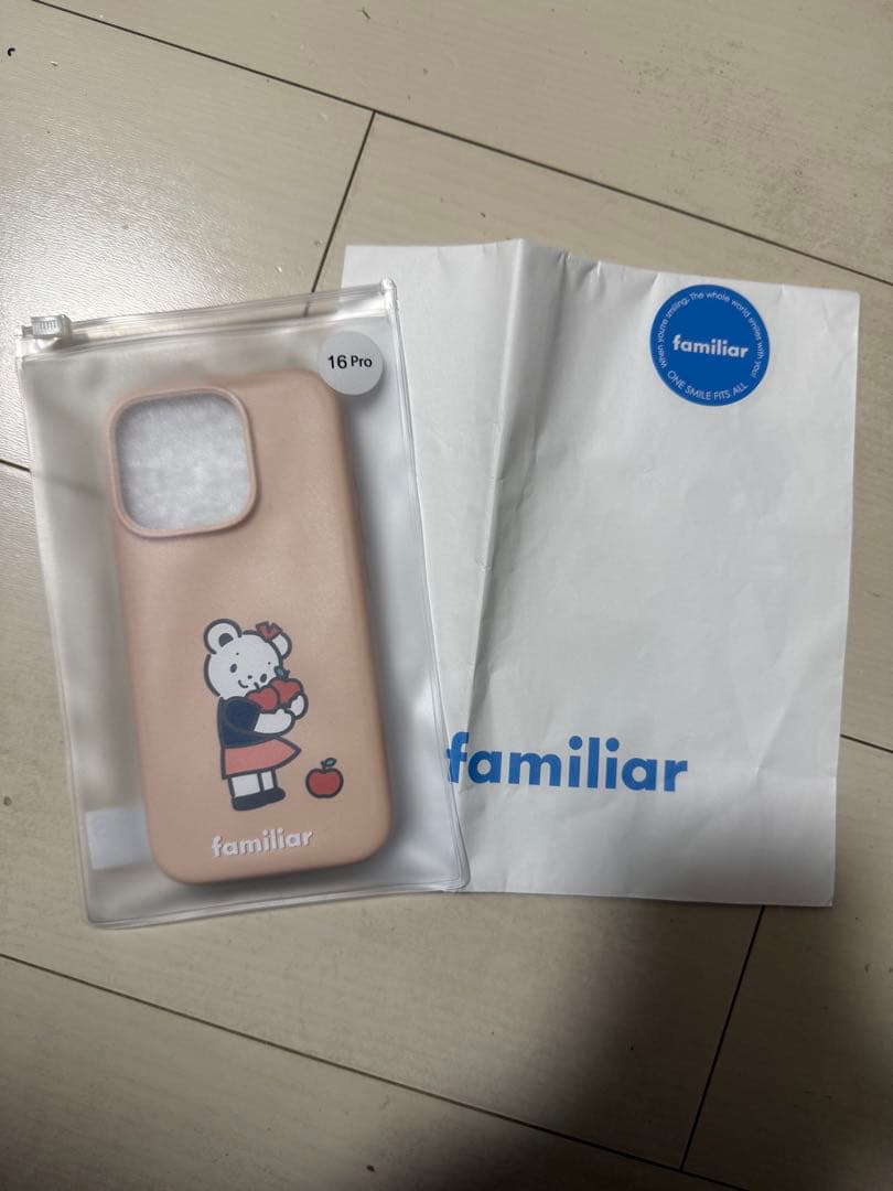 familiar ファミリア　iPhone16pro スマホ　iPhoneケース