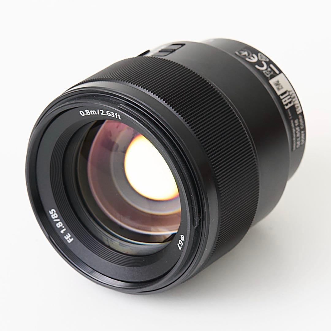 Sony FE 85mm F1.8 単焦点レンズ
