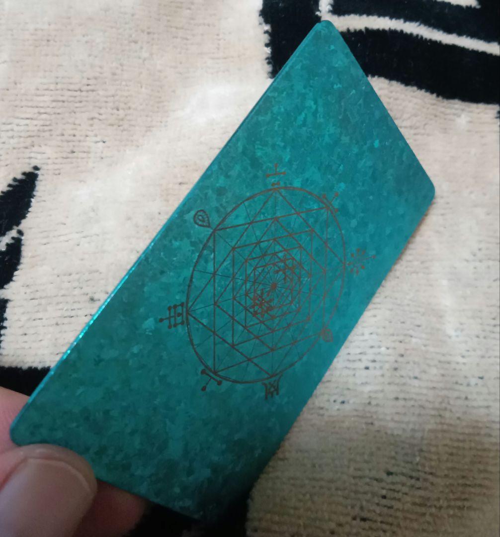 値下げ中　LOGOS-Ti-Card　SymphonicGreen　ロゴストロン