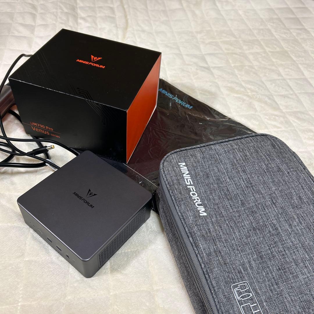 ⭐︎専用ケース付き⭐︎ MINISFORUM UM790Pro ミニpc
