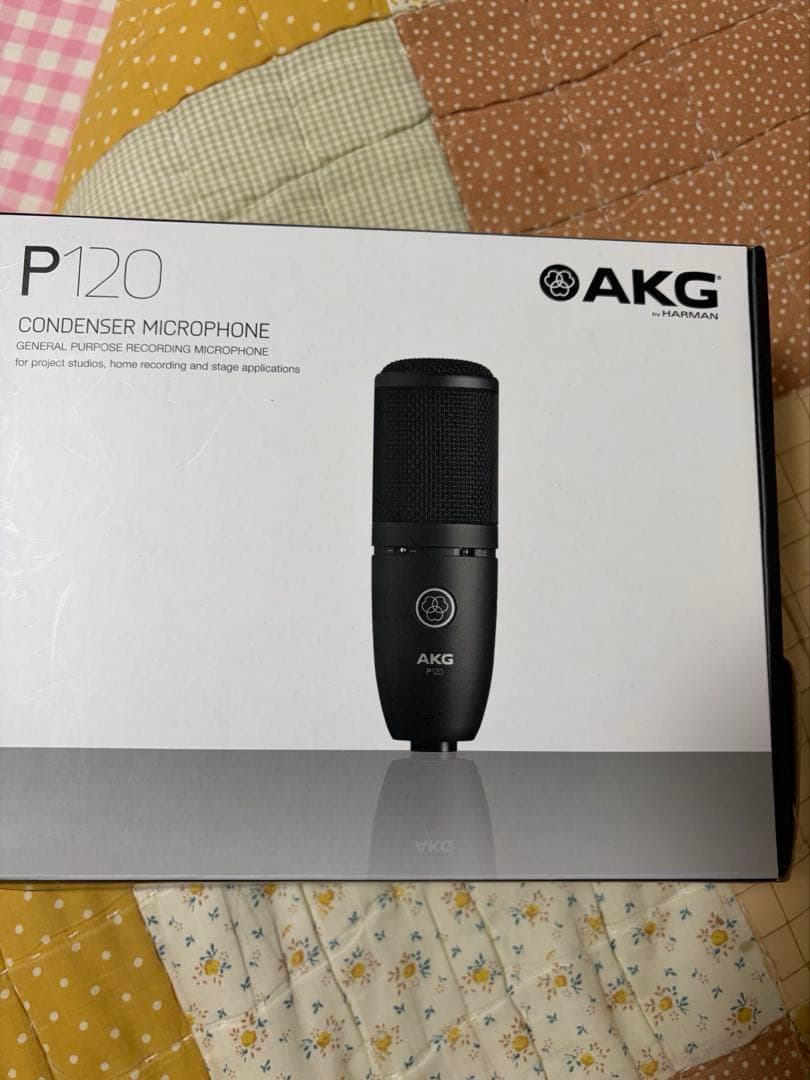 新品 未使用 AKG (アーカーゲー) P120 コンデンサーマイク