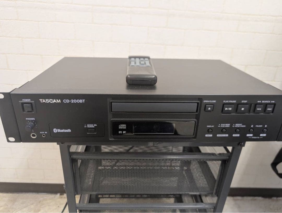 【美品&動作OK】TASCAM CD-200BT