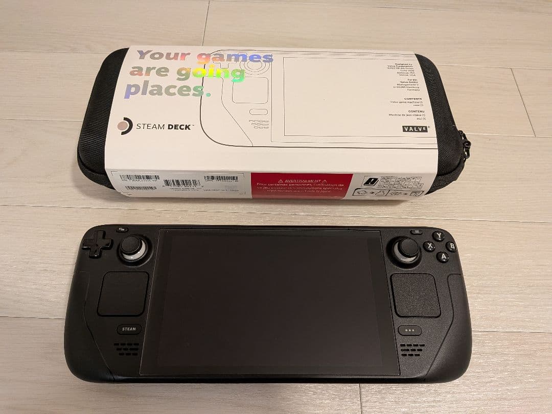 Steam Deck LCD 256GB 美品 +6000円分フィルム＆ドック