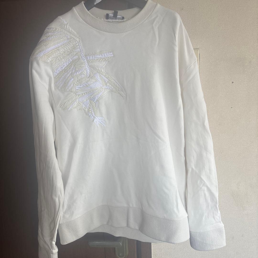 Emporio Armani ホワイト トレーナー XL