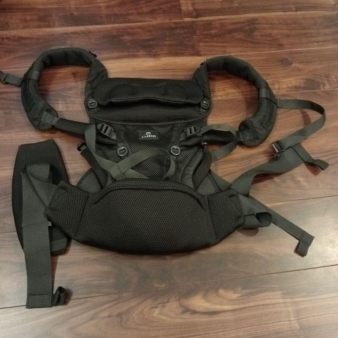 AILEBEBE 抱っこ紐 ブラック