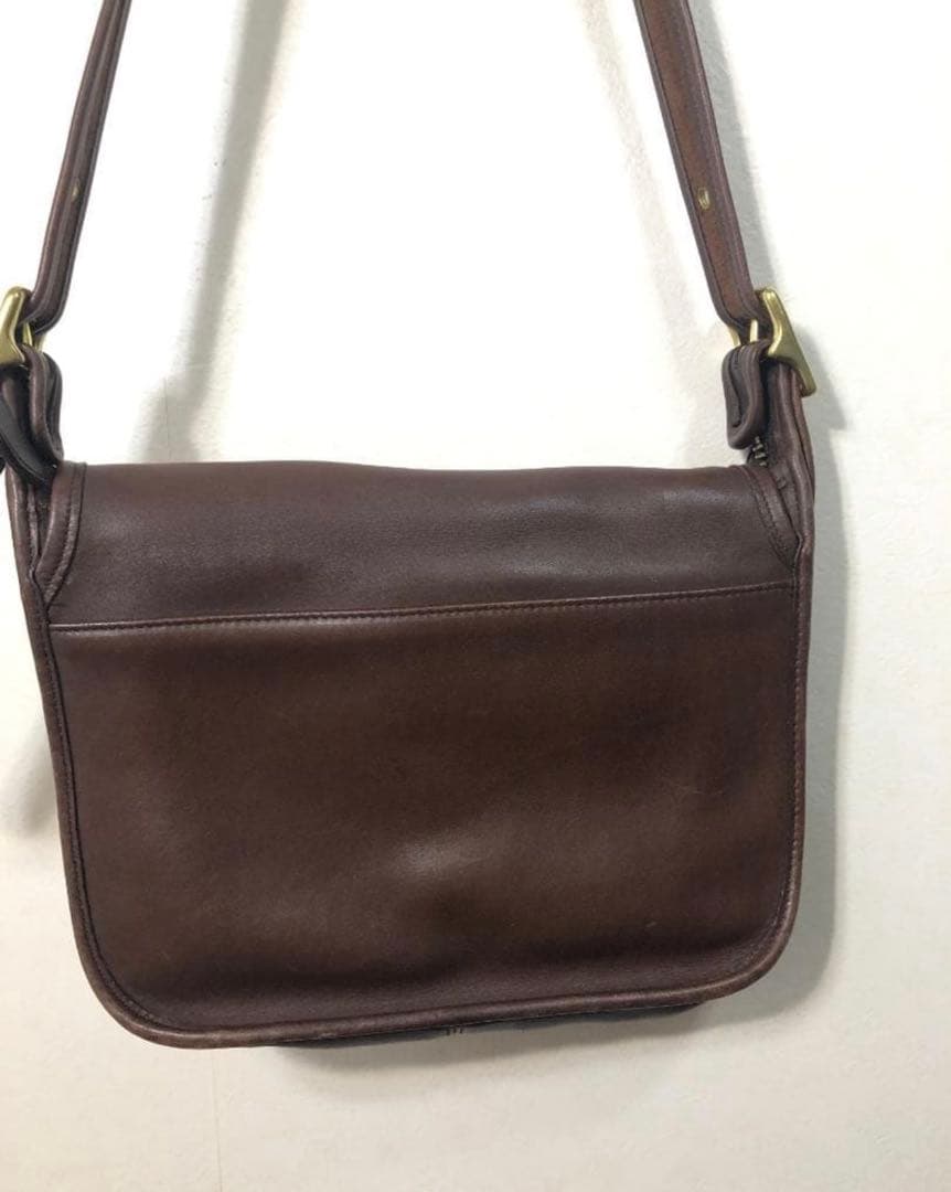 OLD COACH レザー ショルダー バッグ オールドコーチ