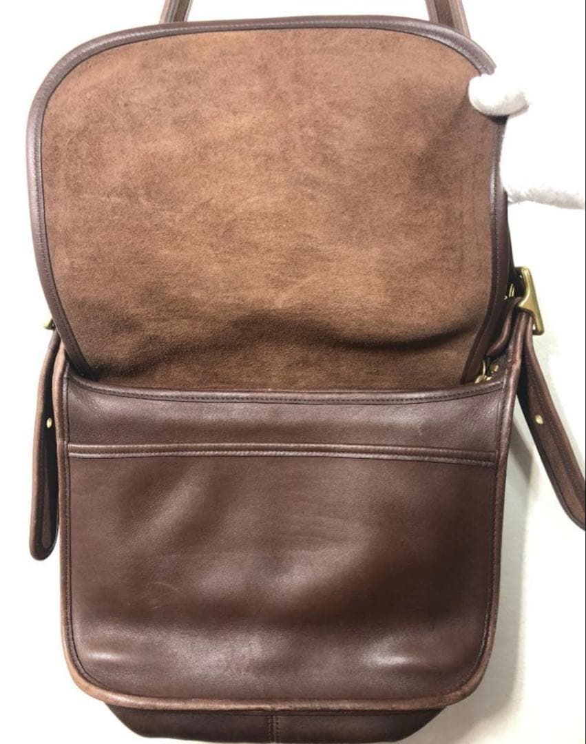 OLD COACH レザー ショルダー バッグ オールドコーチ