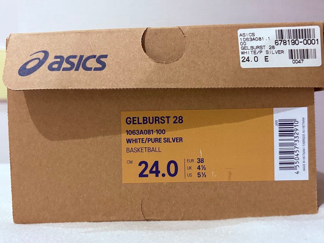 シューズ GELBURST 28 STANDARD