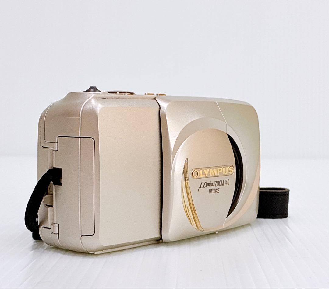 ピンクの猫様 【完動 美品】OLYMPUS μ ZOOM 140 DELUXE