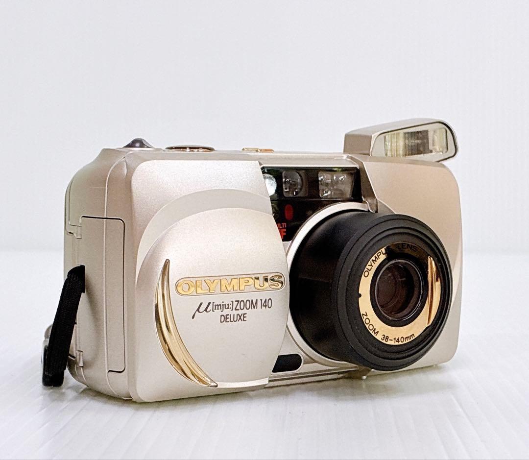 ピンクの猫様 【完動 美品】OLYMPUS μ ZOOM 140 DELUXE