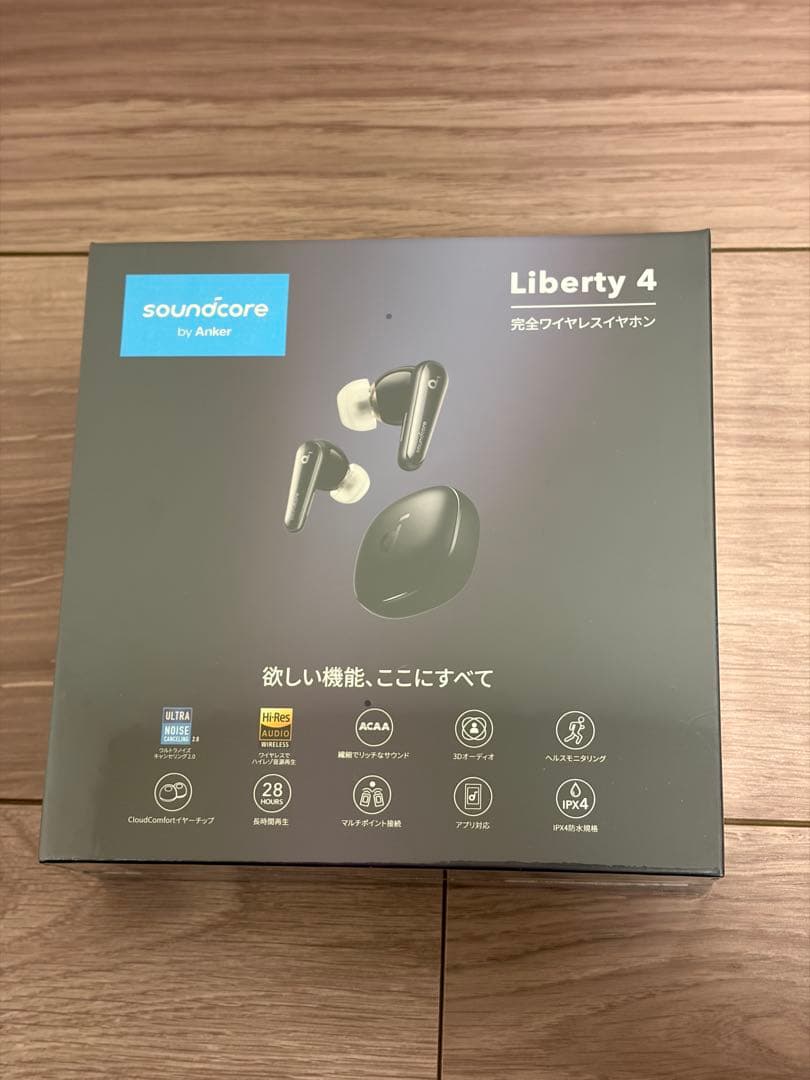 【新品未開封】ANKER Soundcore Liberty4ワイヤレスイヤホン