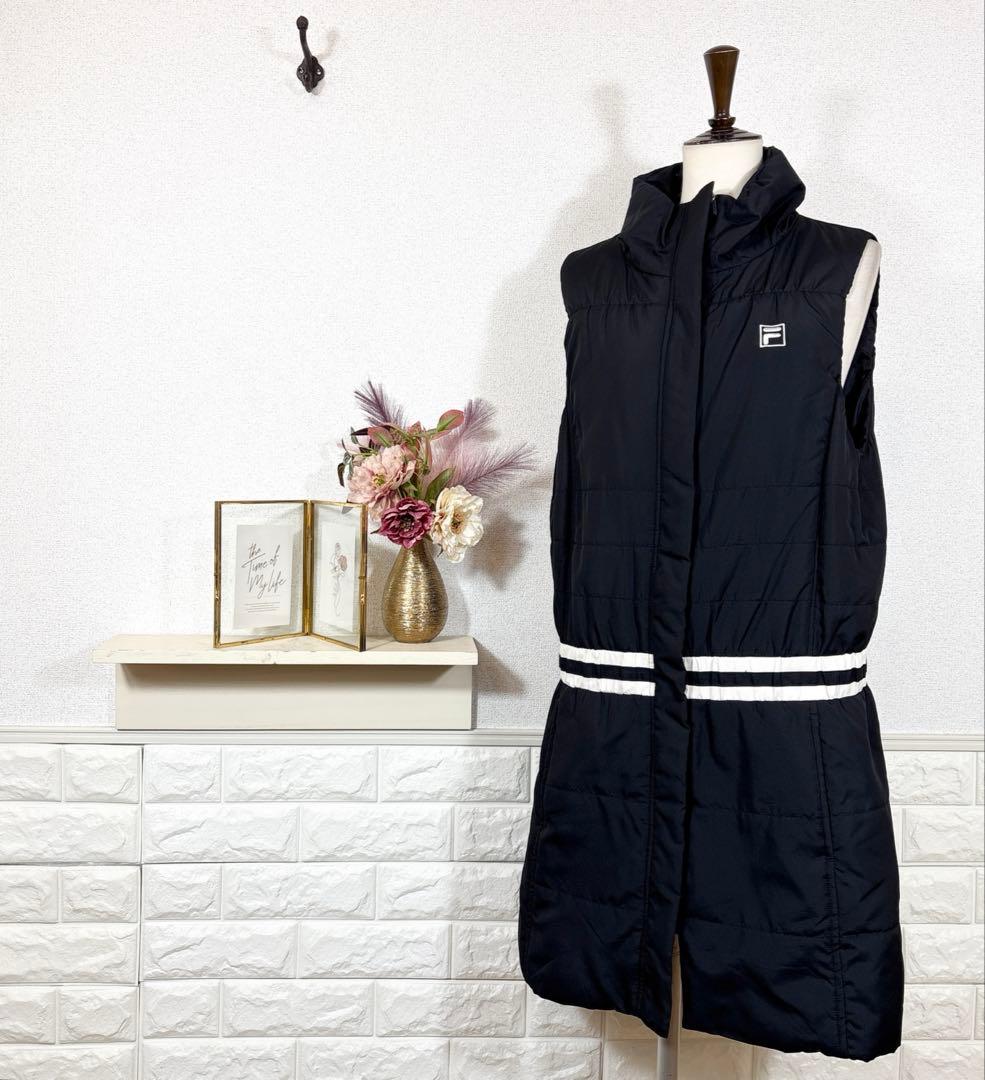 FILA★　ワンピース　ベスト　ゴルフウェア　スポーツウェア　大きいサイズLL