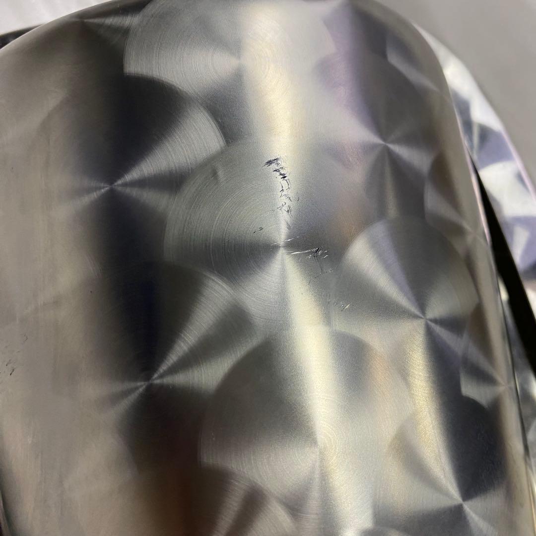 0555 復刻版 ステンレス製 五光ミラー ウロコ柄(上) ハイウェイミラー