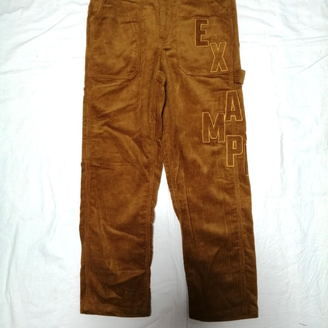 ●example コーデュロイ　オーバーオール　つなぎ