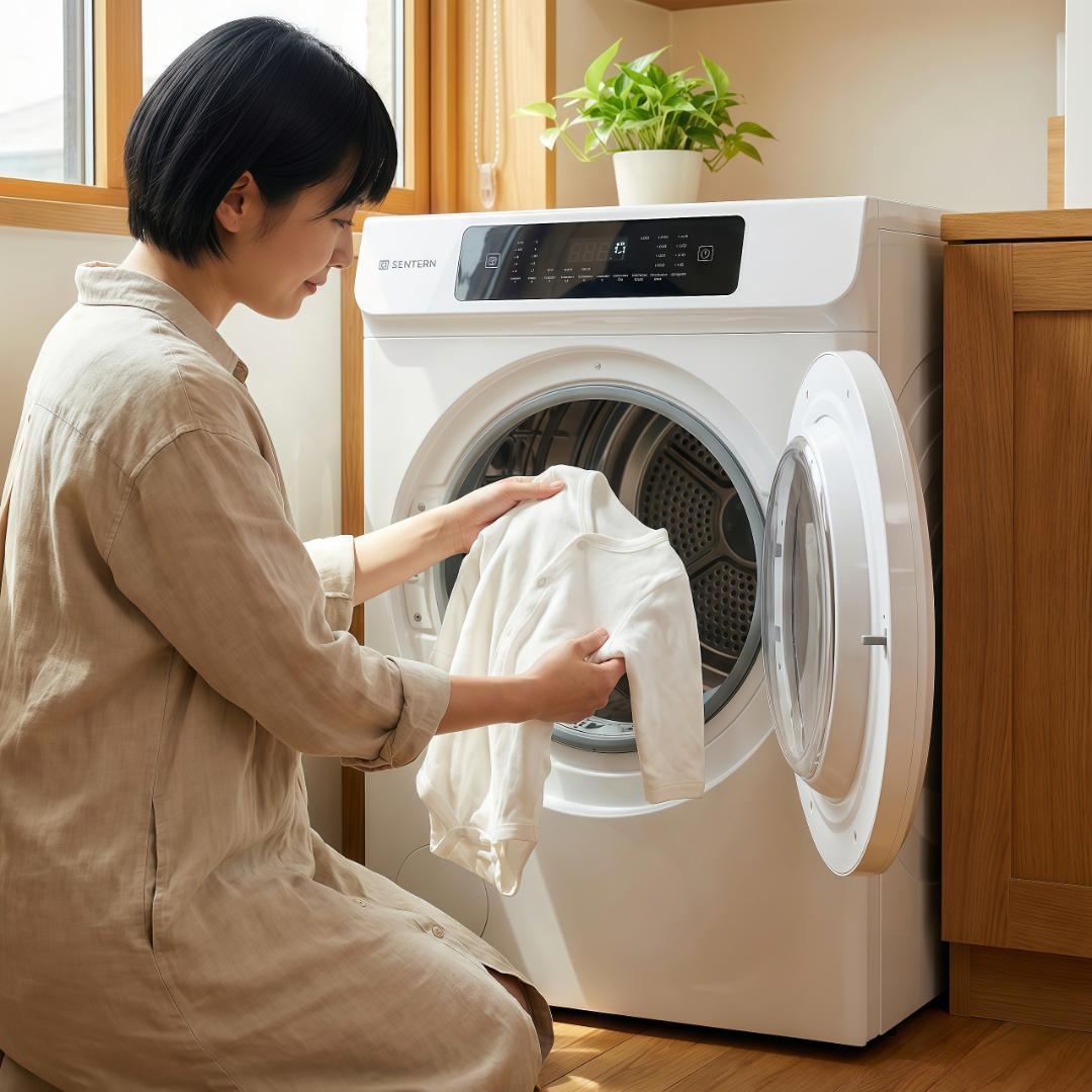 衣類乾燥機 8kg 家庭用 大容量 コンパクト設計 ドラム式 室内干 梅雨対策