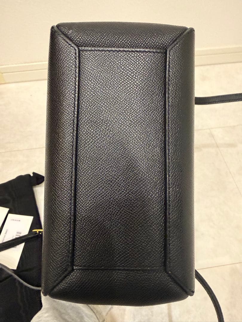 2日間限定特別価格　セリーヌ ベルト　バック　ナノ　ブラック