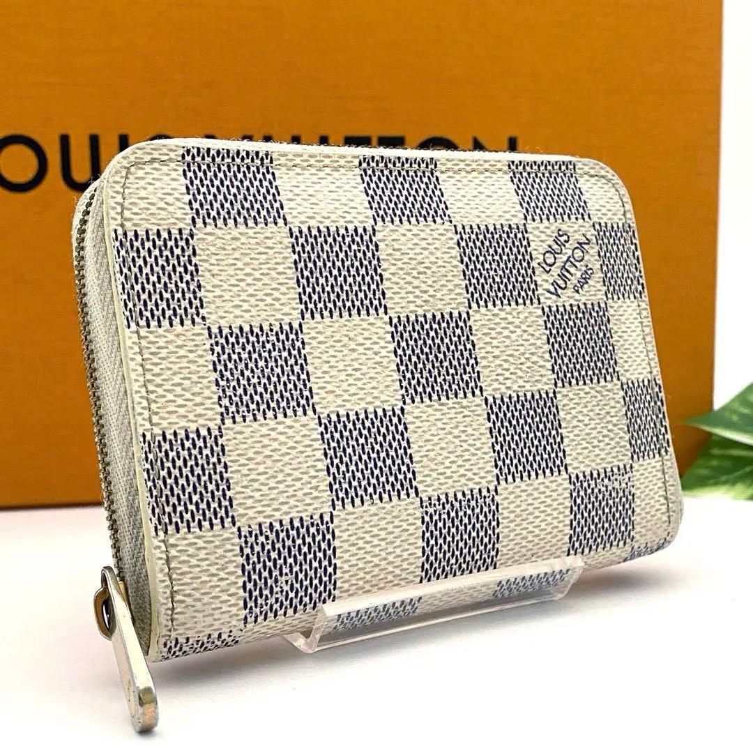 ルイヴィトン ダミエ アズール ジッピー パース カードケース 小銭入れ