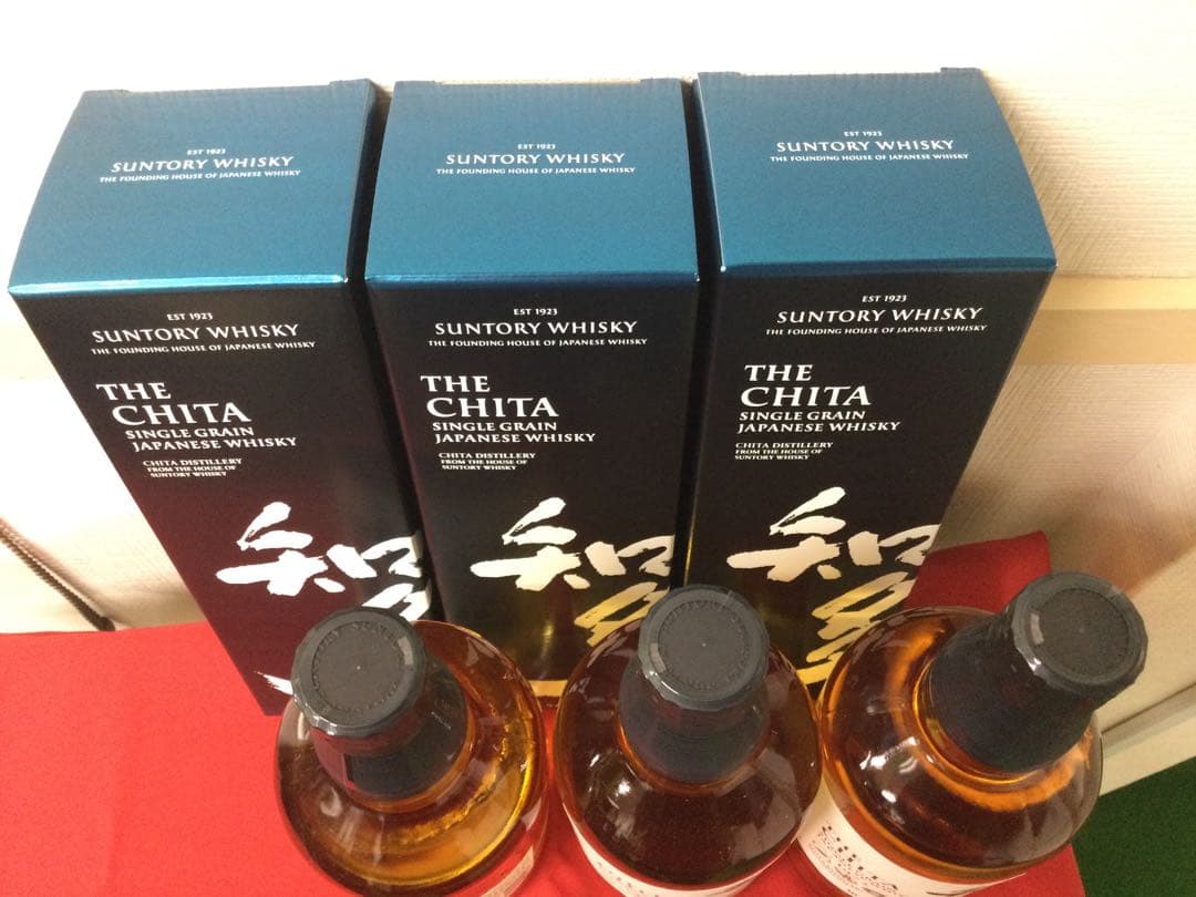 サントリー　知多　ウイスキー 3本セットギフト箱入り