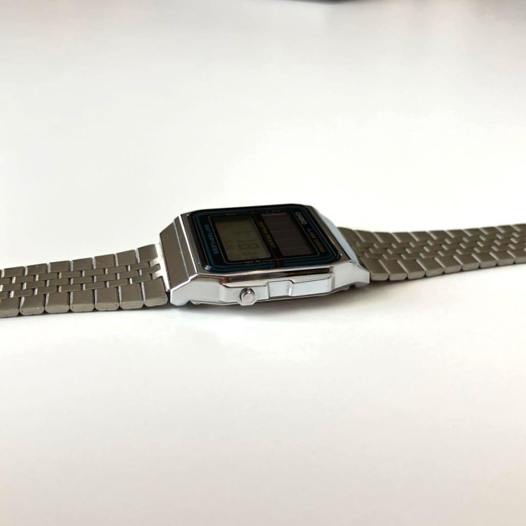 CASIO AL-180 80s“Old CASIO” Solar チープカシオ