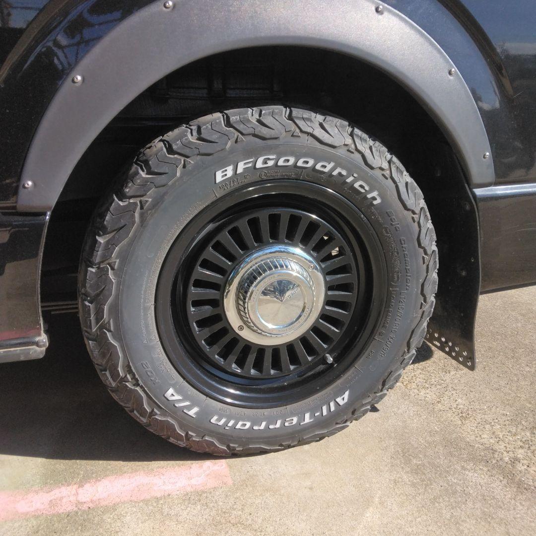 値下げ　ハイエース、ディーン 16インチ 6穴 ホイール 4本 マットブラック