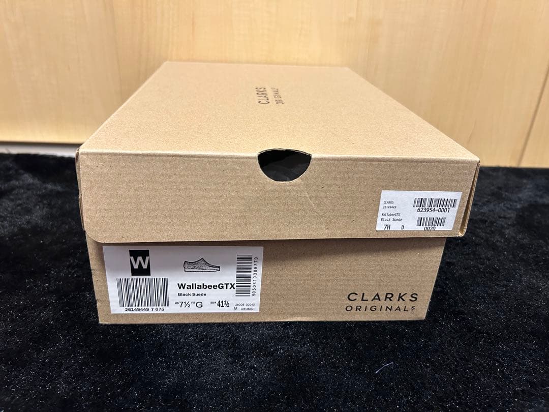 Clarks クラークス ワラビー gore-tex UK7.5