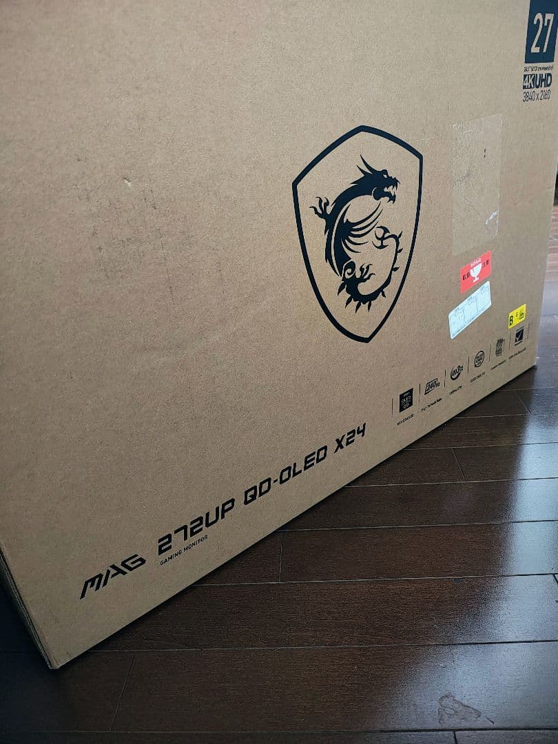 MSI 有機EL ゲーミングモニター MAG 272UP QD-OLED X24