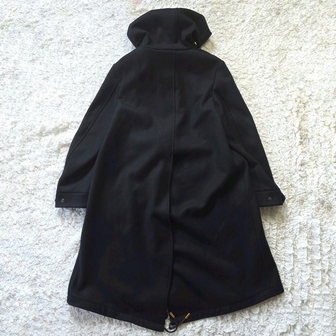 THE RERACS ウールロングモッズコート ブラック アローズ 別注