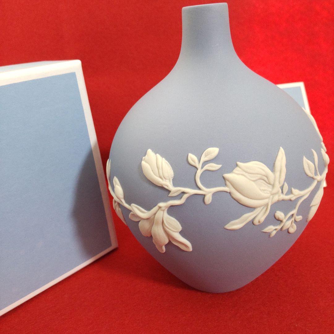 ウェッジウッド ジャスパー マグノリア ベース ★花瓶★