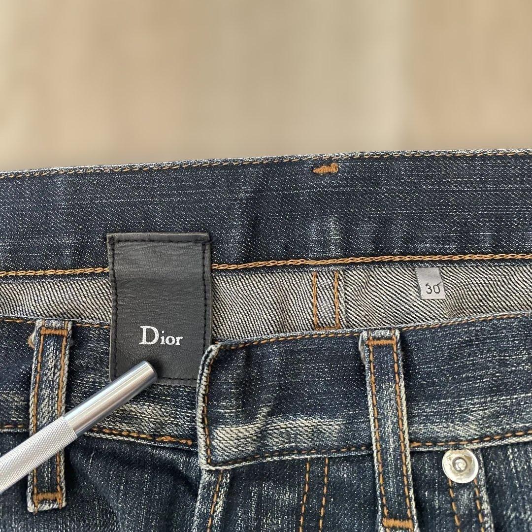 ディオールオム JAKE クリス期 11AW インディゴ デニムパンツ