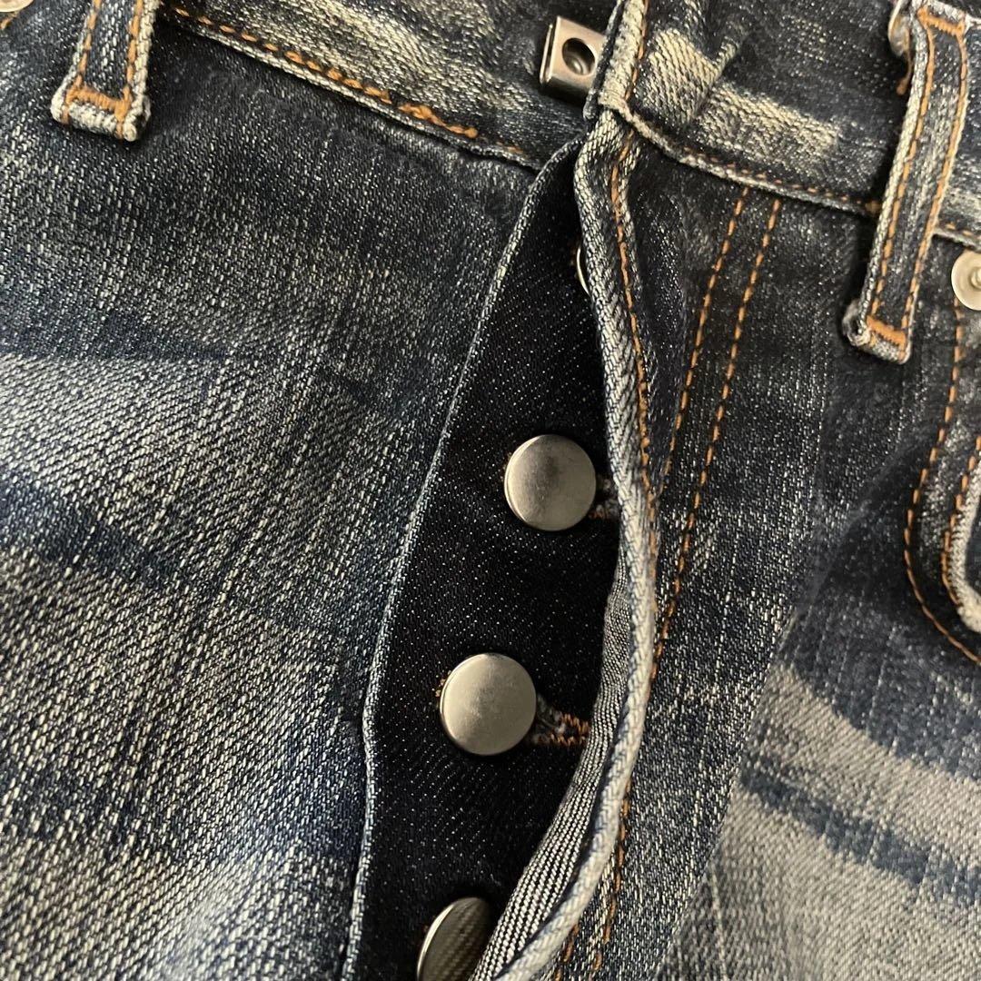 ディオールオム JAKE クリス期 11AW インディゴ デニムパンツ