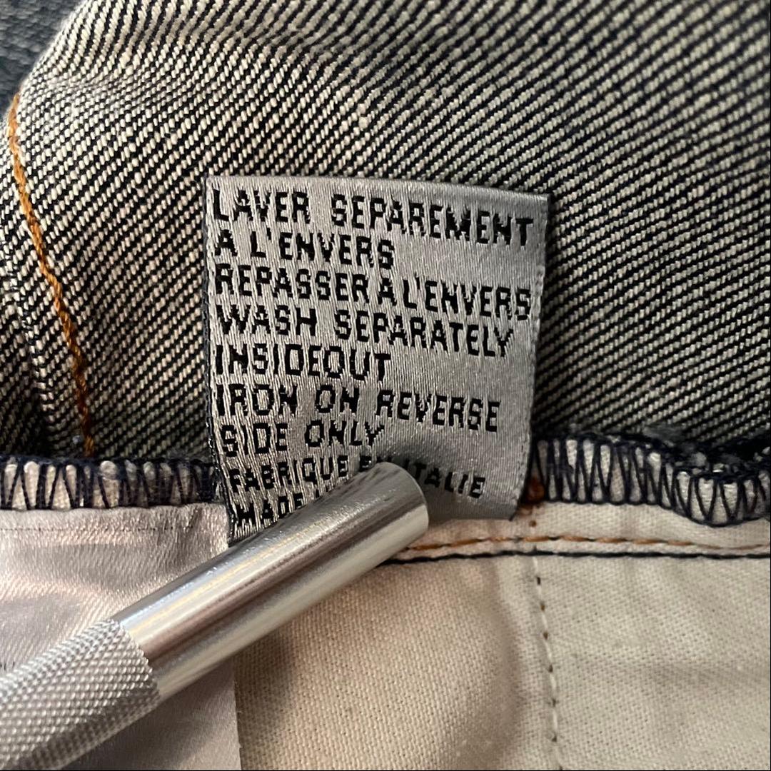 ディオールオム JAKE クリス期 11AW インディゴ デニムパンツ