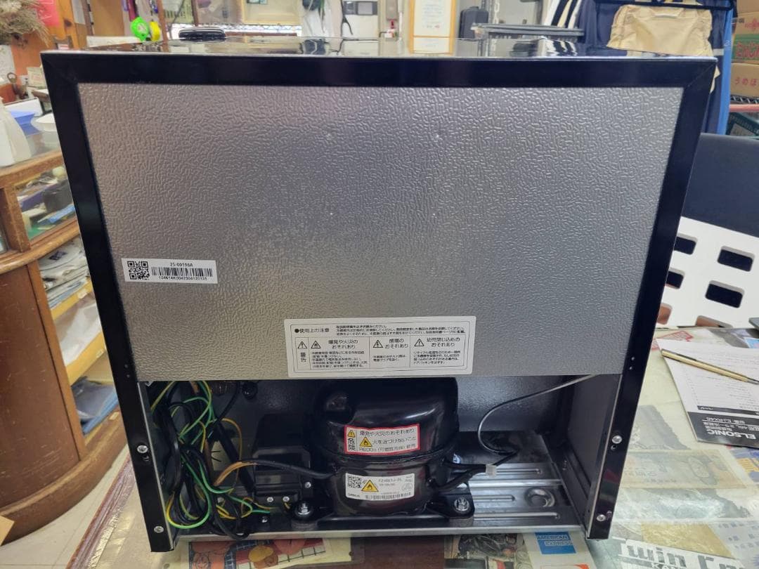 2025年製 極美品 エルソニック EJ-RX46 1ドアミラー冷蔵庫 46L