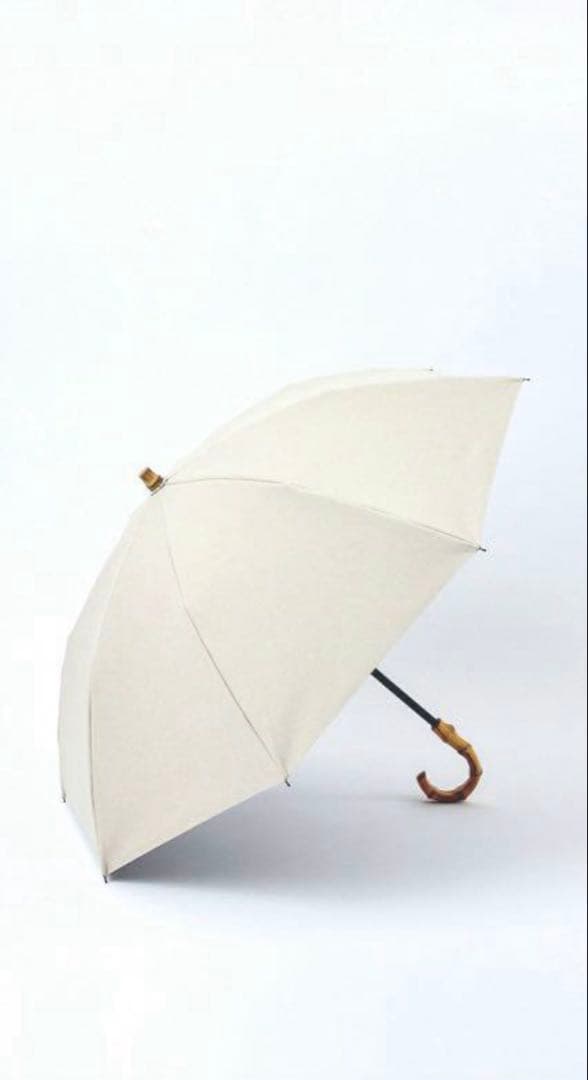 アントゥーレ日傘　ホワイトベージュ 日傘 折りたたみ傘　untule 完全遮光