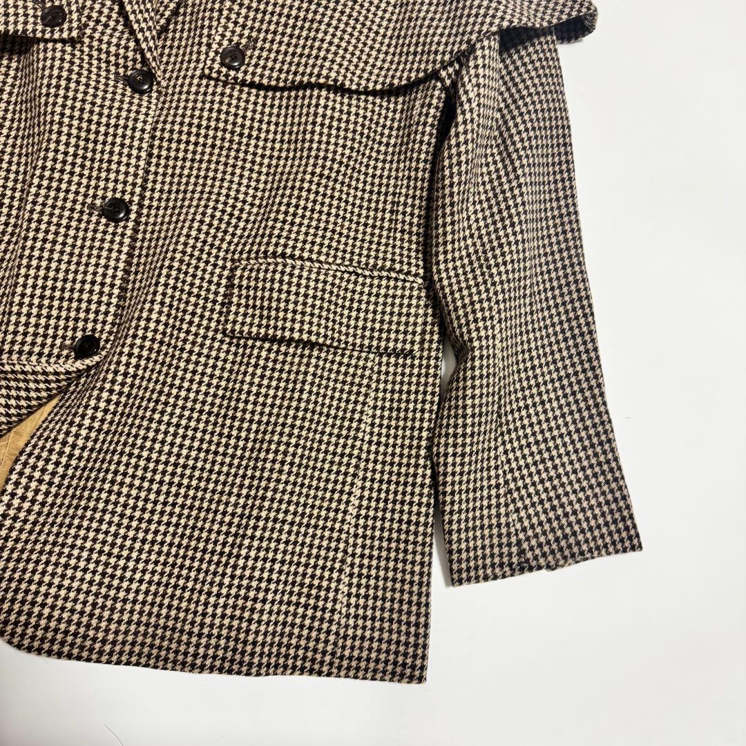 極美品　roku 6 ケープジャケット テーラードジャケット 2way