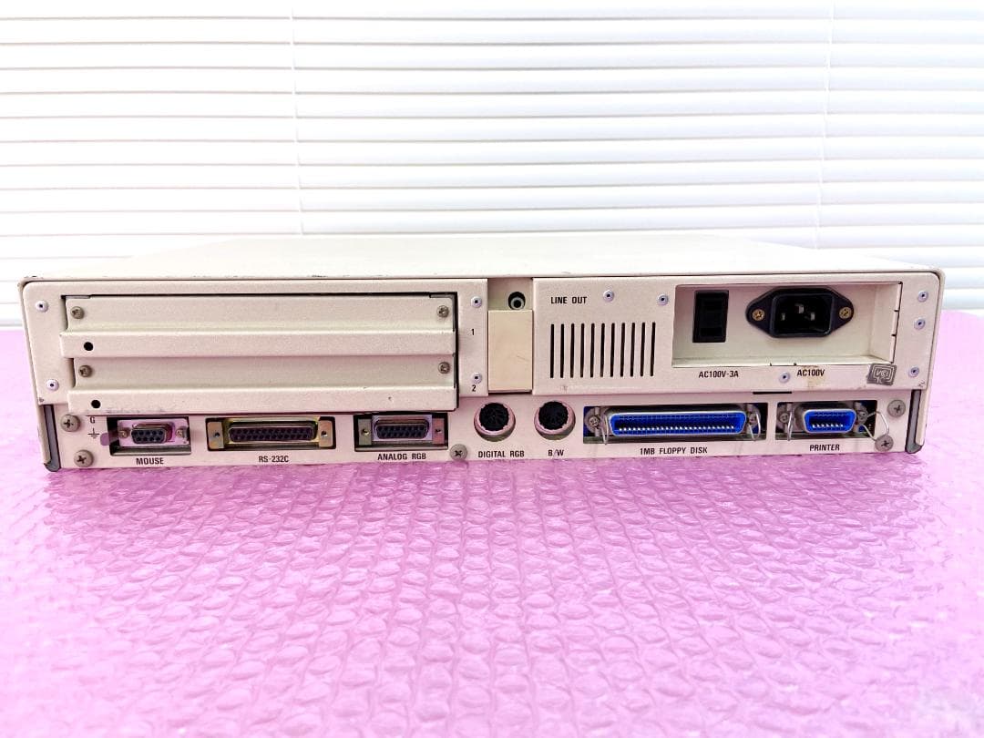 【希少！】NEC PC-9801UV 3.5インチFDD*2ドライブ フロッピー